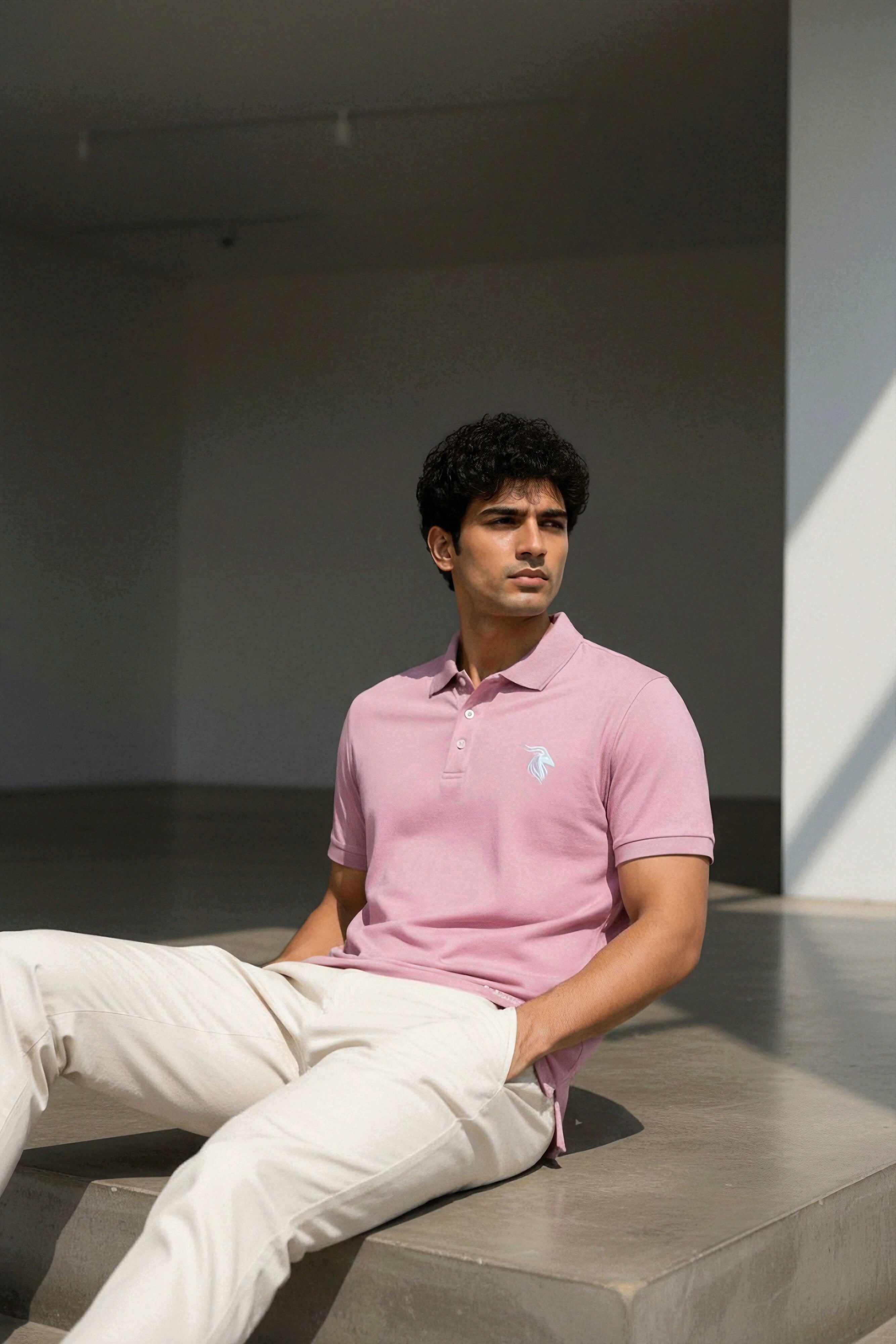 Frank Brazyl Dust Pink Polo