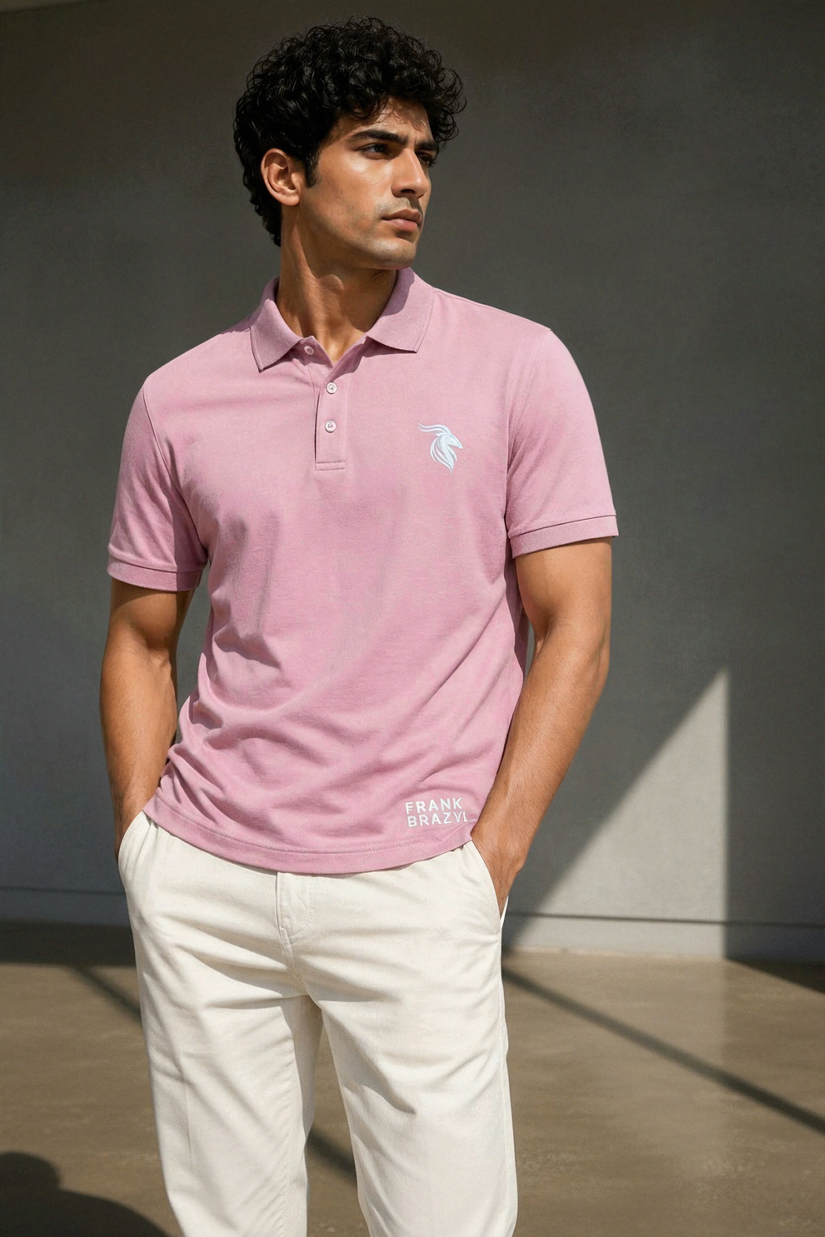 Frank Brazyl Dust Pink Polo