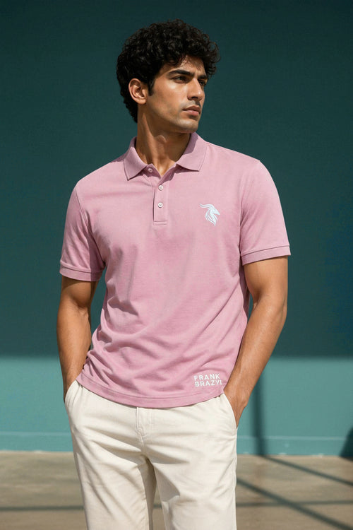 Frank Brazyl Dust Pink Polo