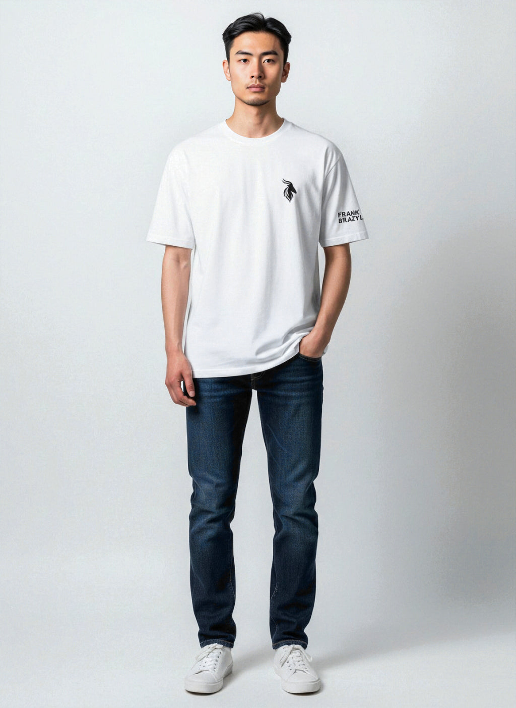 Frank Brazyl White T-Shirt