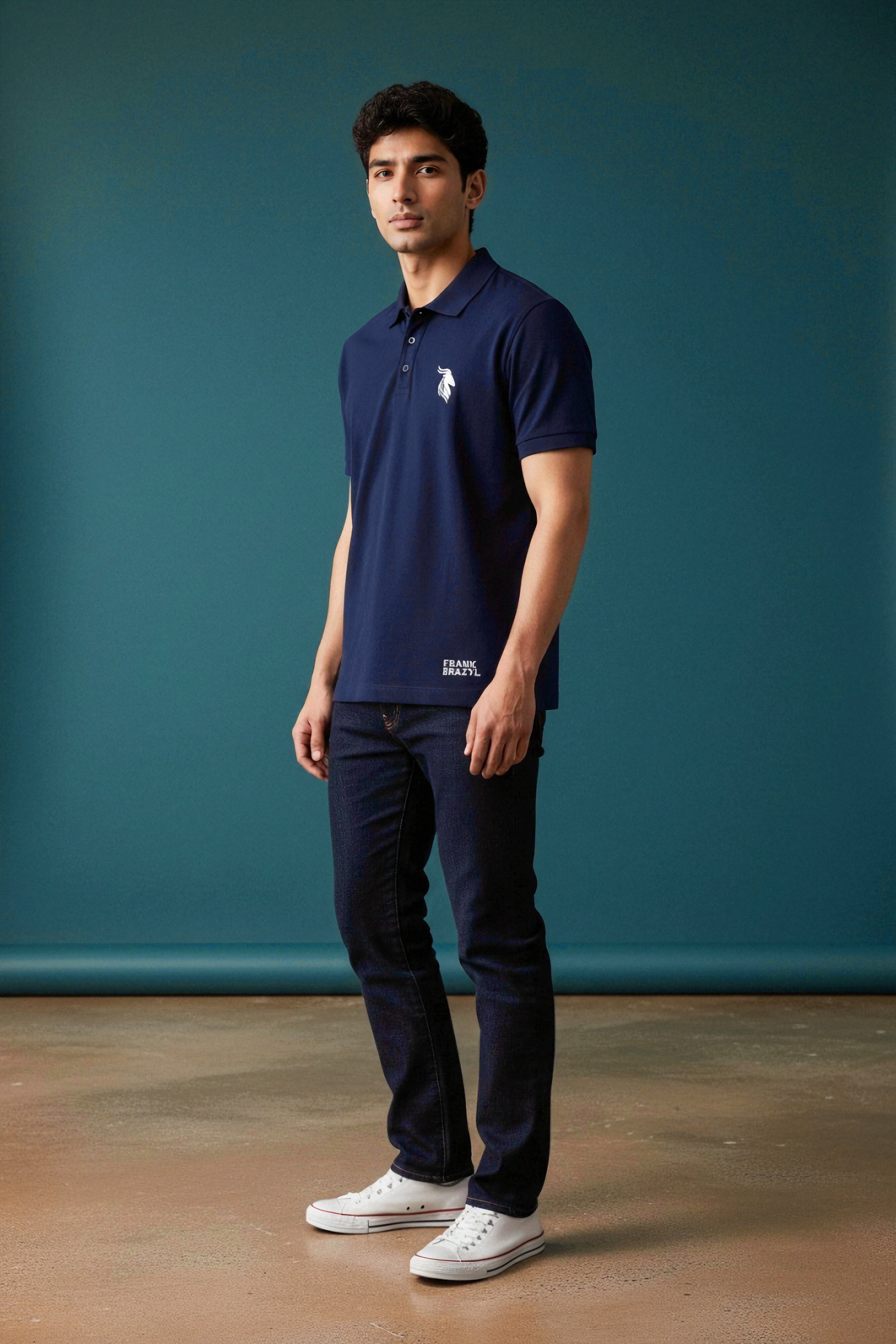 Frank Brazyl Navy Polo
