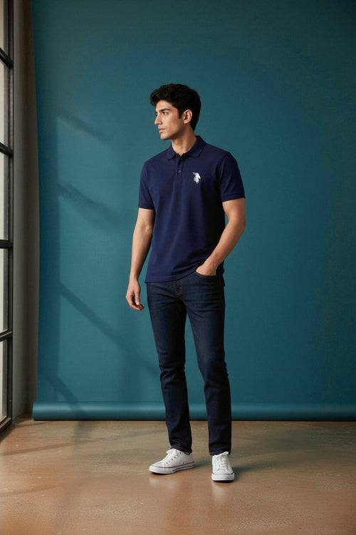 Frank Brazyl Navy Polo