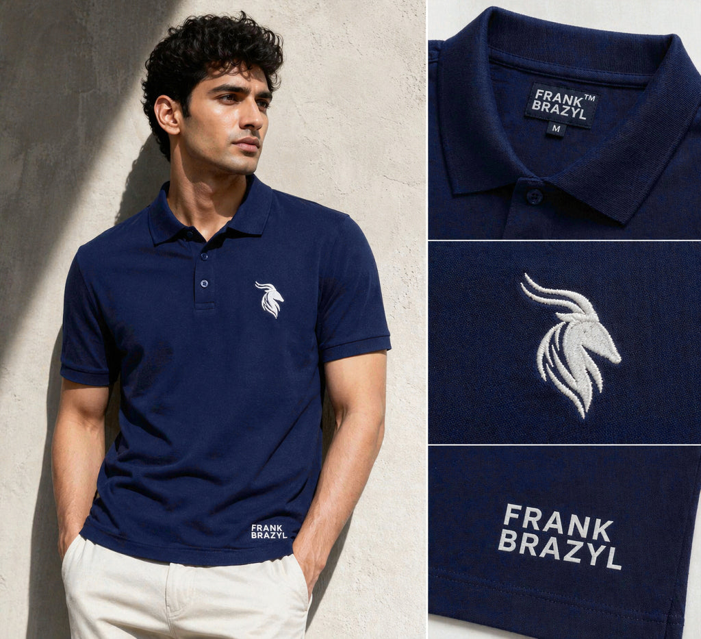 Frank Brazyl Navy Polo