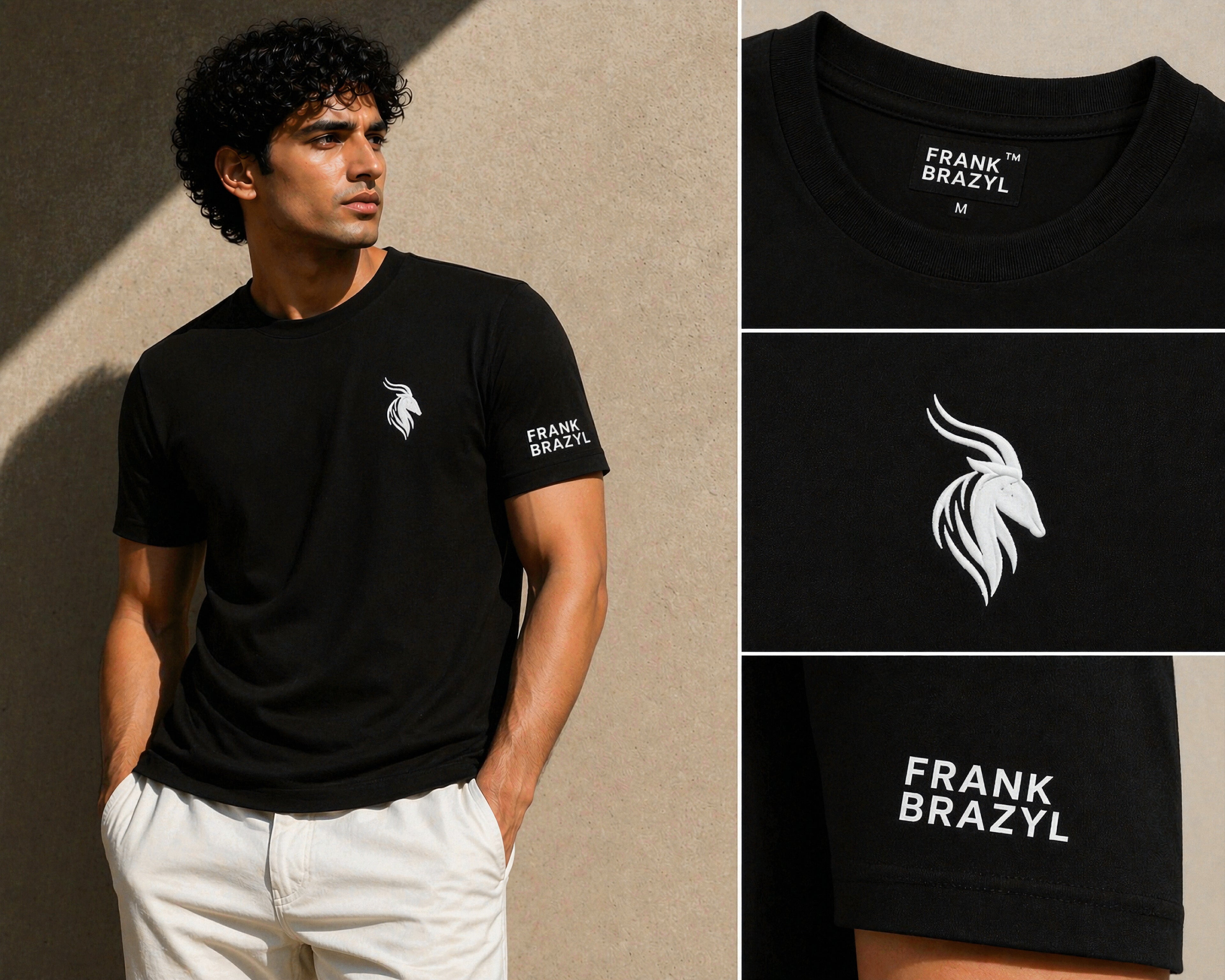Frank Brazyl Black T-Shirt