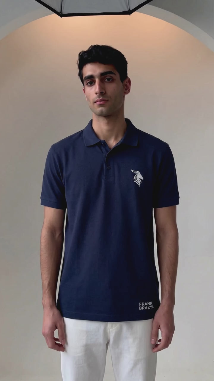 Frank Brazyl Navy Polo
