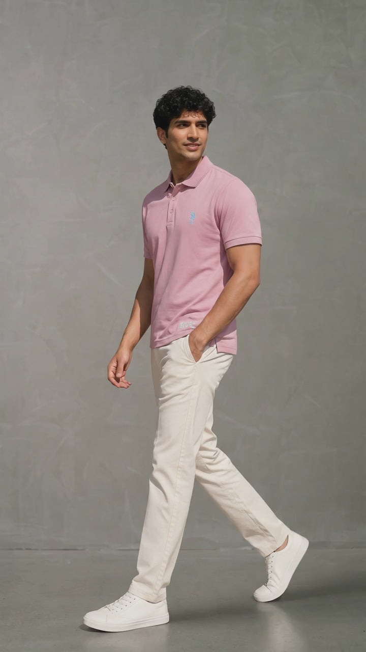 Frank Brazyl Dust Pink Polo